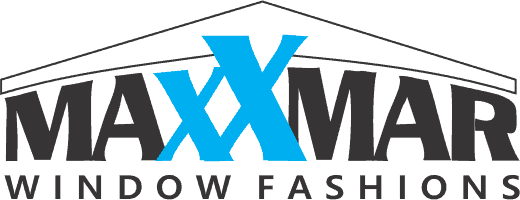 Maxxmar logo representing innovative blinds, shutters, and shades